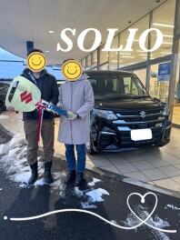 ご納車おめでとうございます！【ソリオ】